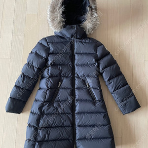 (정품)몽클레어(Moncler)키즈 여아 후드퍼 롱패딩 아벨(abelle) 네이비컬러 8y