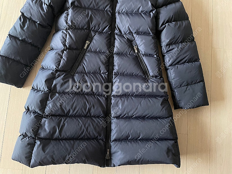 (정품)몽클레어(Moncler)키즈 여아 후드퍼 롱패딩...--4