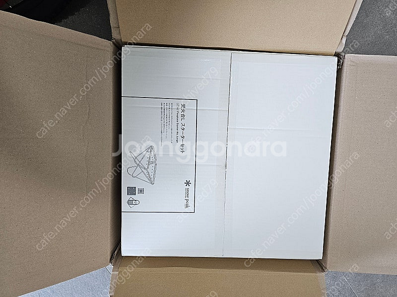 스노우피크. 화로 스타터 세트L.(미개봉 새상품)+화로집게(미개봉 새상품) +후로가L(미개봉 새상품)--1