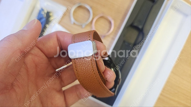갤럭시 워치4 40mm 블랙 S급--4