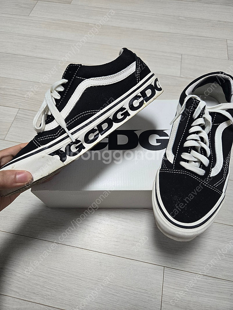 반스x cdg 올드스쿨 260 블랙--0