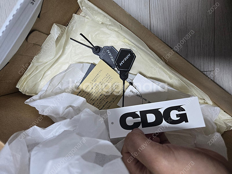 반스x cdg 올드스쿨 260 블랙--5