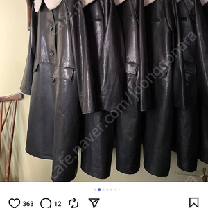 abyoonclassic 가죽코트