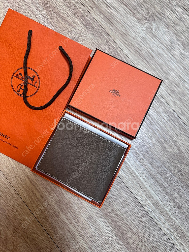 Hermes 에르메스 시티즌트윌 반지갑 (에토프-에버컬...--3