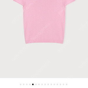 에토스 반팔 하프 니트 HALF SLEEVE V-NECK KNIT 새상품