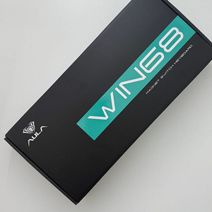 AULA Win68HE Max 독거미 8K 자석축 키보드 라벤더 화이트 스피릿퍼플축