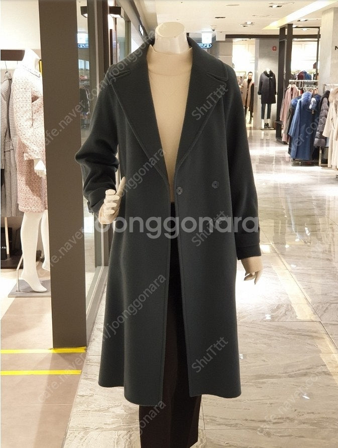 아이잗바바 캐시미어 핸드메이드 코트--3