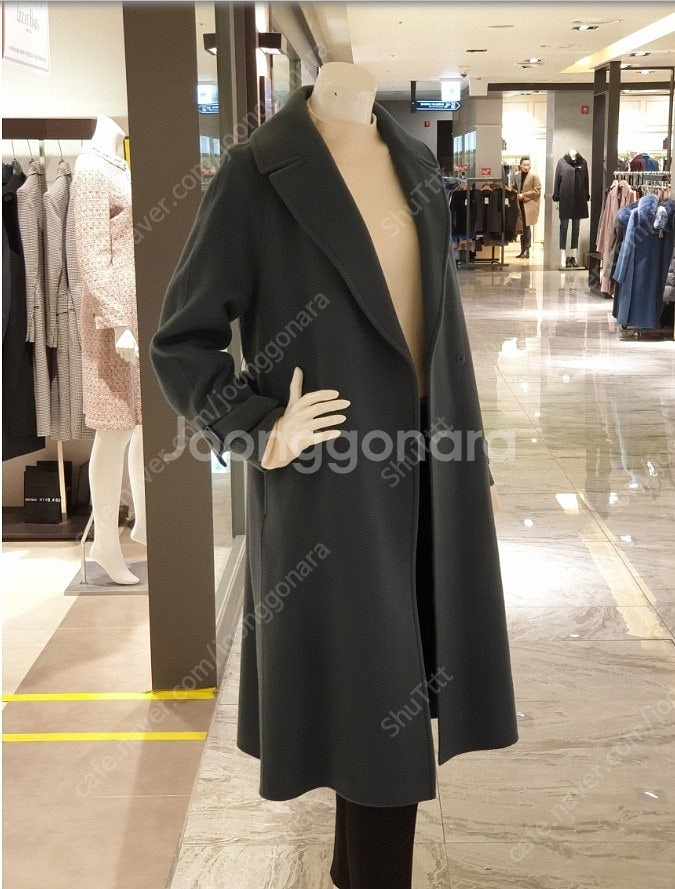 아이잗바바 캐시미어 핸드메이드 코트--4