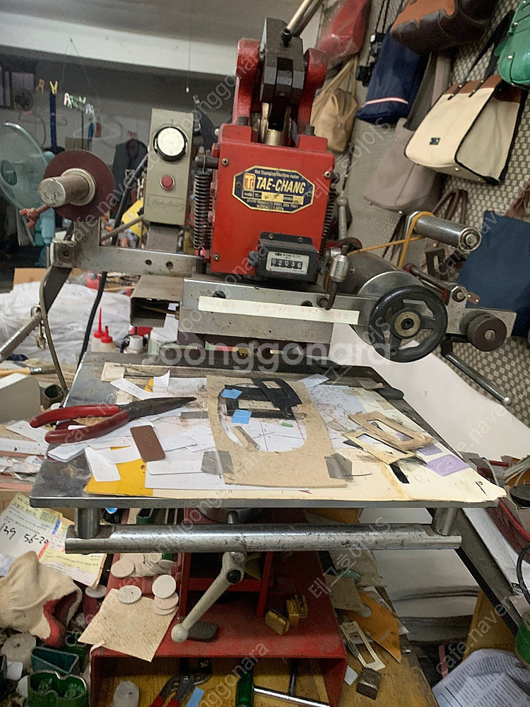 태창 TC600 가죽 작업용 불박기 팝니다.--1