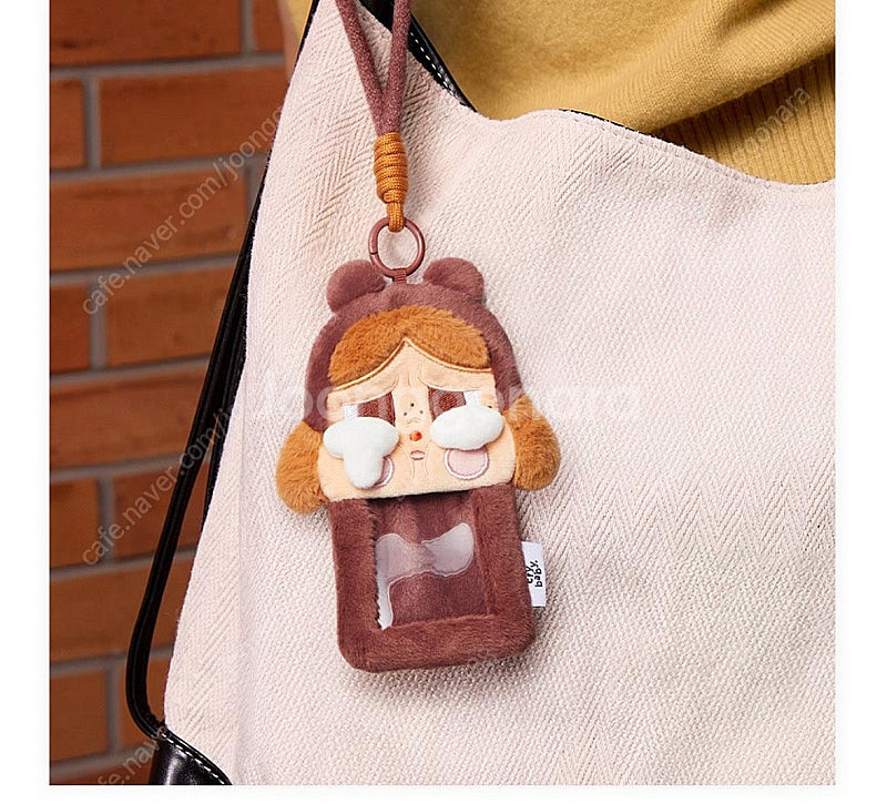 팝마트 크라이베이비 크라잉어게인 카드홀더 곰--0