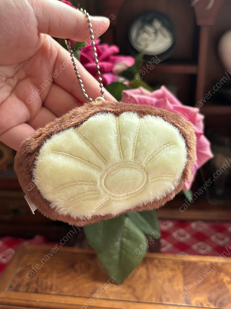 표고버섯 일본 고전인형키링 후와후와 도시락시리즈 빈티지인형키링 일본가챠 다꾸 백꾸 이미지