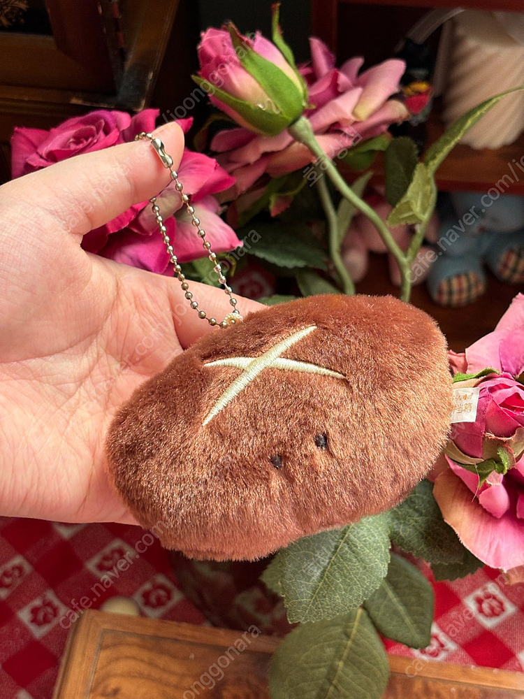 표고버섯 일본 고전인형키링 후와후와 도시락시리즈 빈티지인형키링 일본가챠 다꾸 백꾸 이미지