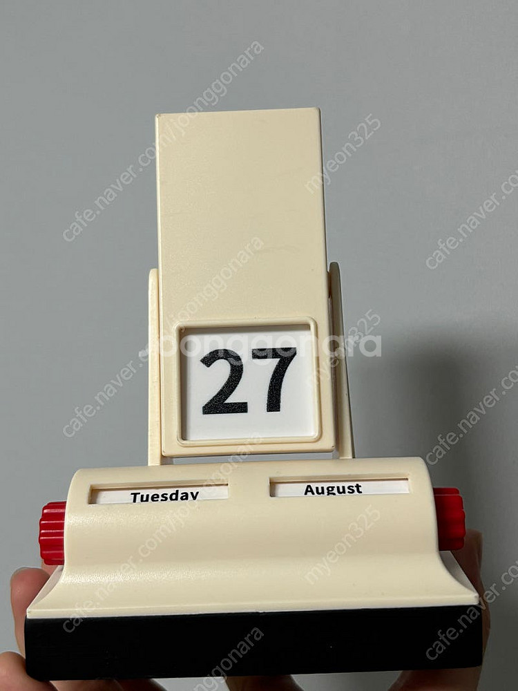 (새상품) 플립 캘린더 회전형 만년 달력--1