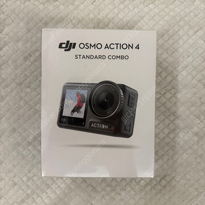 DJI 오즈모 액션4 스탠다드 콤보 미개봉 새상품 29만원 판매합니다