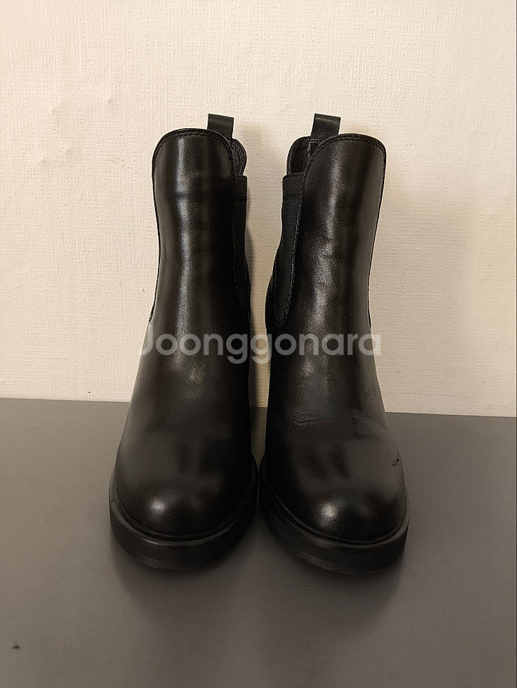 35 225~230mm 슈콤마보니 앵클부츠 구두--2