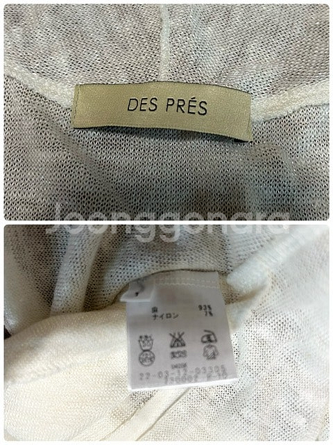 일본 브랜드 DES PRES(디 쁘레) 리넨(93%) ...--1