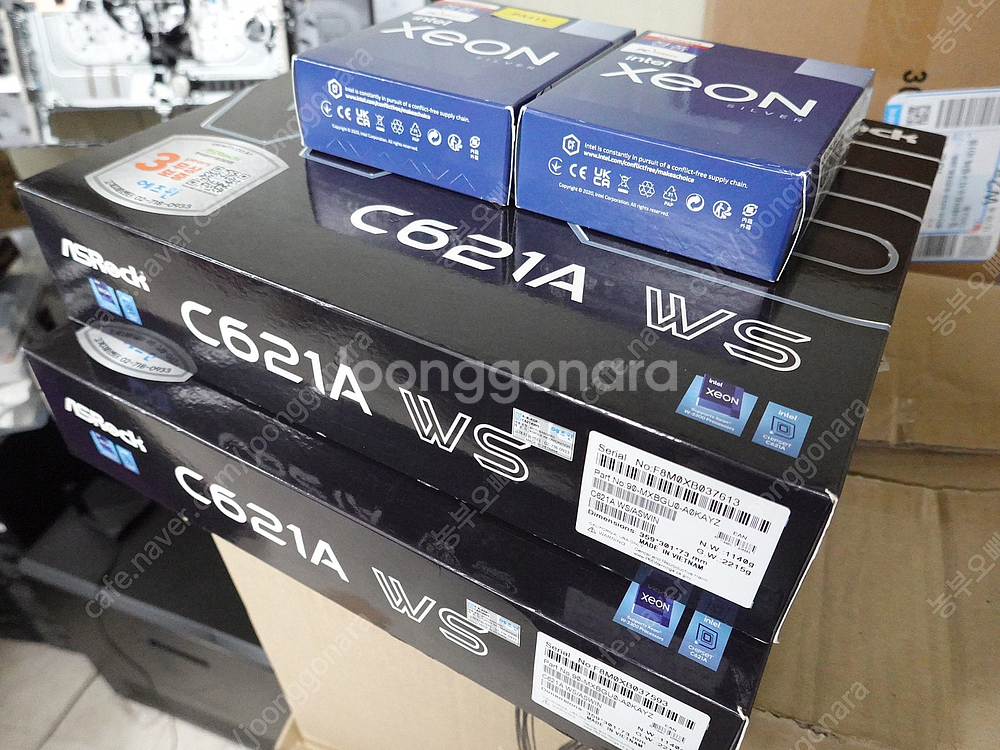 ASRock 애스락 C621A WS 정품--2