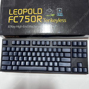 레오폴드 FC750R 텐키리스 갈축 영문 키보드