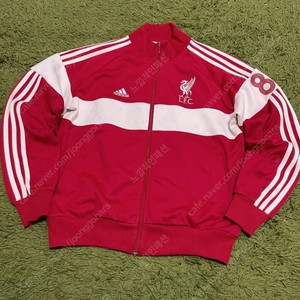 아디다스 리버풀 유니폼 빨흰 빨강 트랙탑 져지집업 100 / L