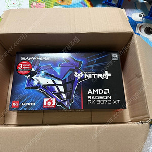 사파이어 SAPPHIRE 라데온 RX 9070XT NITRO+ 니트로 OC D6 16GB 미개봉