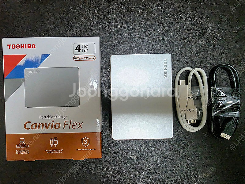 [택포] 도시바 canvio flex 4tb 외장하드 ...--0