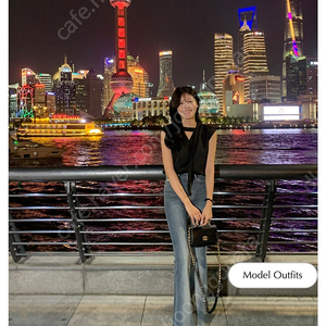 새상품) hawa 하와 아말피 올브러쉬 부츠컷 데님 (청바지)