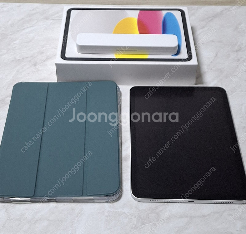 아이패드 10세대 실버 64GB(풀박), 짭플펜슬, 케...--6