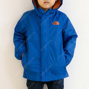 노스페이스 키즈 메쉬 안감 바람막이 후드 집업 자켓(4T)_vinst