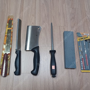 새제품) 독일산 즈윌링 헹켈 정육칼칼과 숫돌 세트 8만원