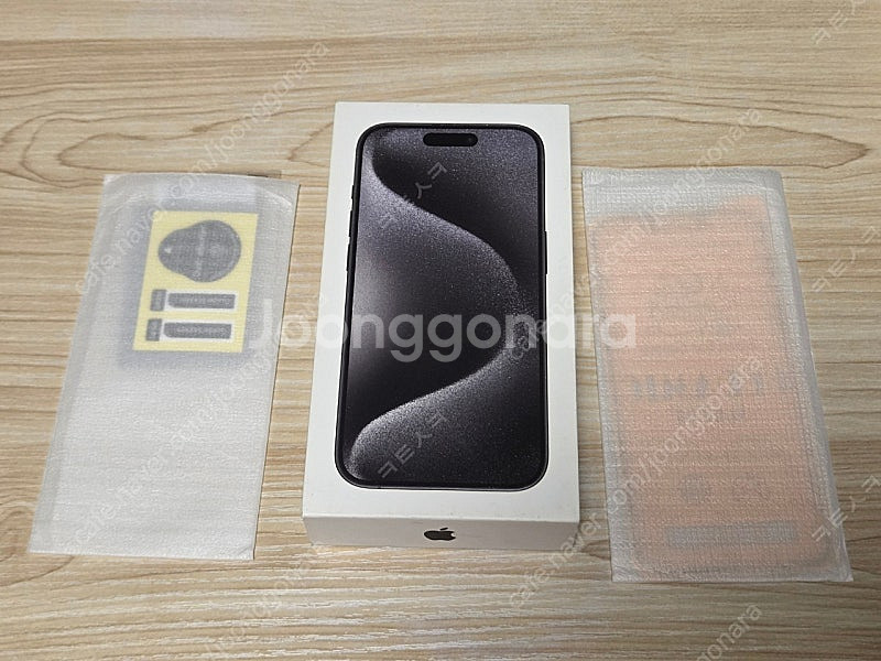 아이폰15프로 블랙티타늄 256GB--8