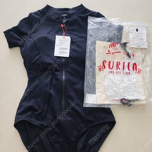 (미개봉 택채새상품) 써피 ripped swimsuit M사이즈 택포89000원