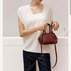 시에 헤일리 루즈 브이넥 베스트 크림 + 노아