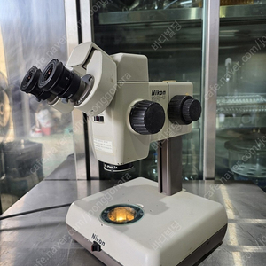 중고 Nikon SMZ-U Stereo Microscope 실체 현미경 팝니다.
