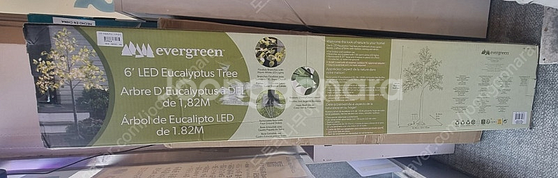 LED 유칼립투스 나무 장식 새상품 1.8M 인테리어 ...--3