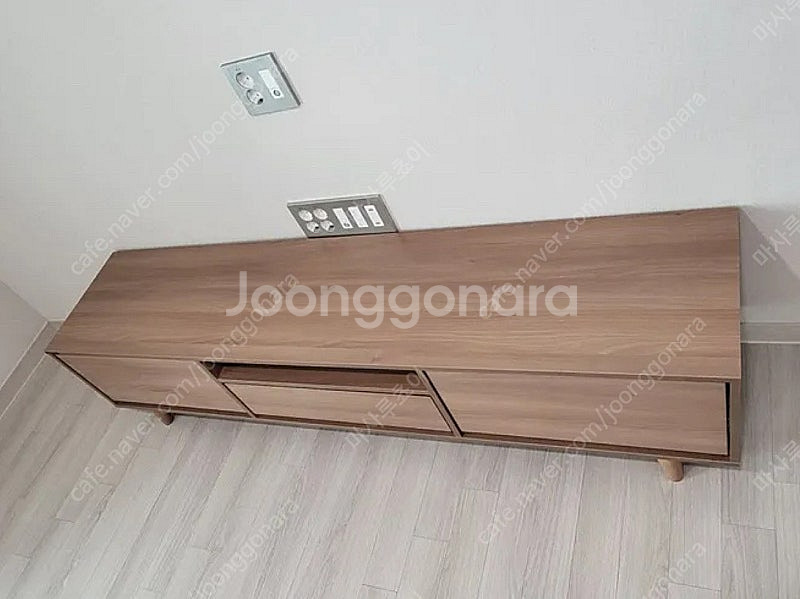 한샘 클린트2 7000 거실장 180cm 북유럽형 오크...--8