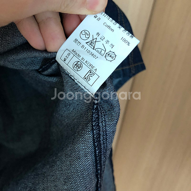 제평 에이블 데님 청 블라우스 올드머니룩 하객룩 출근룩 결혼식 타임마인스타일--6