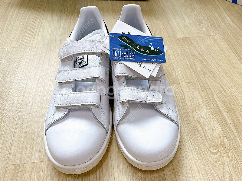 [새상품] Adidas 아디다스 스탠스미스 검흰 벨크로--3