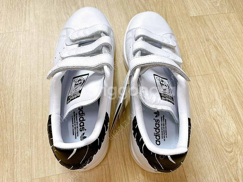 [새상품] Adidas 아디다스 스탠스미스 검흰 벨크로--4