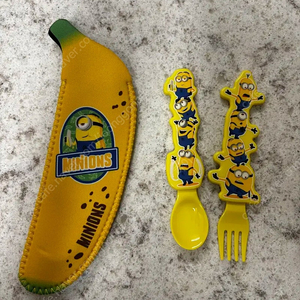 유니버셜스튜디오 재팬 미니언즈 수저포크팝니다