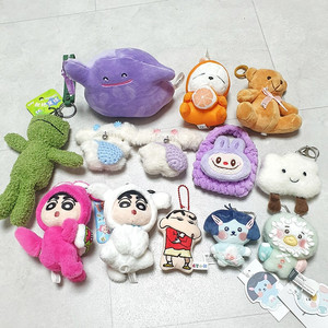 짱구 라부부 모루인형 키링