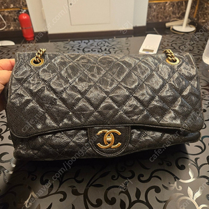 샤넬 클래식 플랩백 블랙 금장