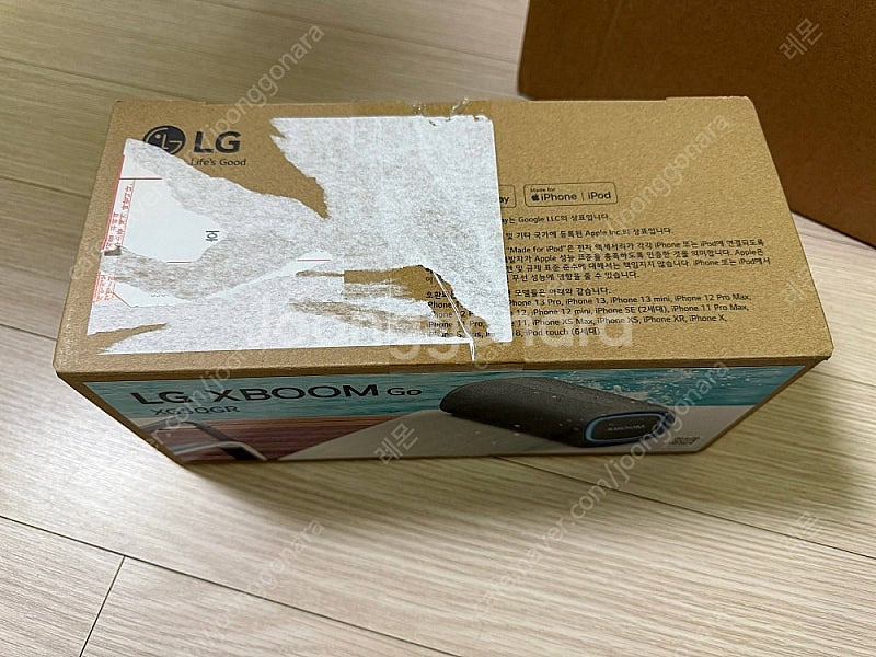 LG전자 엑스붐 고 XG5Q 새상품--0