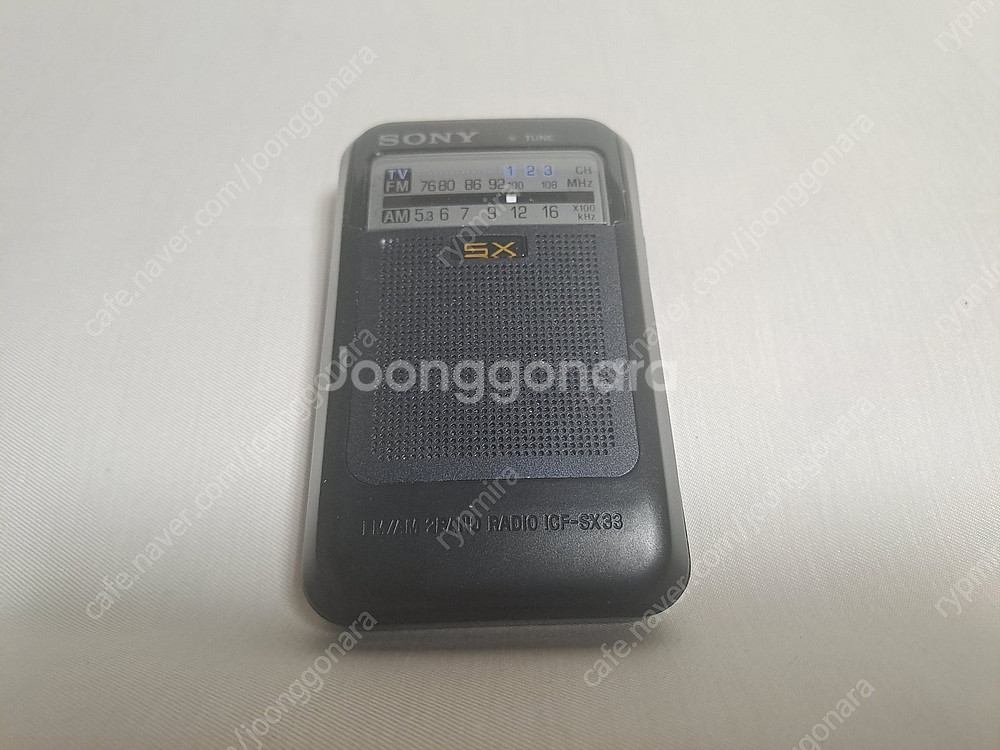 [ 고장 부품용 ] SONY ICF-SX33 소니 휴대...--2