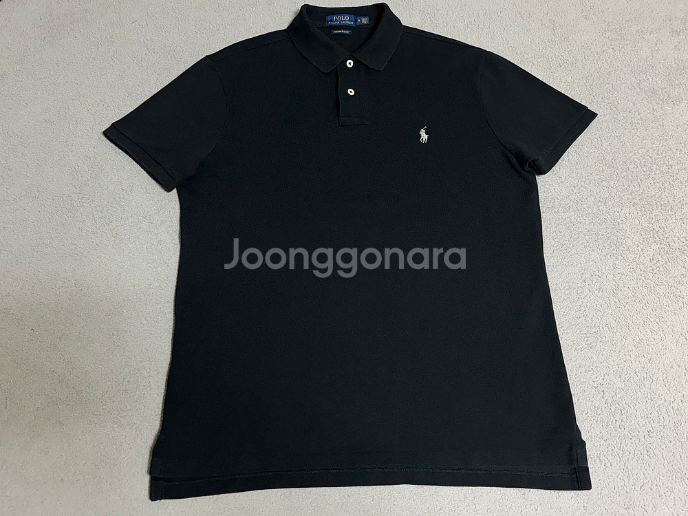 폴로 커스텀핏 M 피케이 반팔 카라티--7