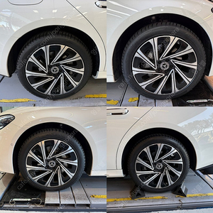벤츠 E300 W214 한국타이어 윈터 타이어 4짝 팝니다.