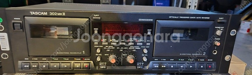 TASCAM 타스캠 302MK2 더블카세트레코드 Cd플...--0