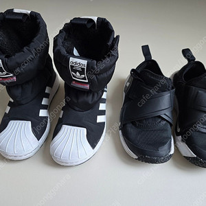 아디다스 패딩부츠, 나이키 운동화 모두 170