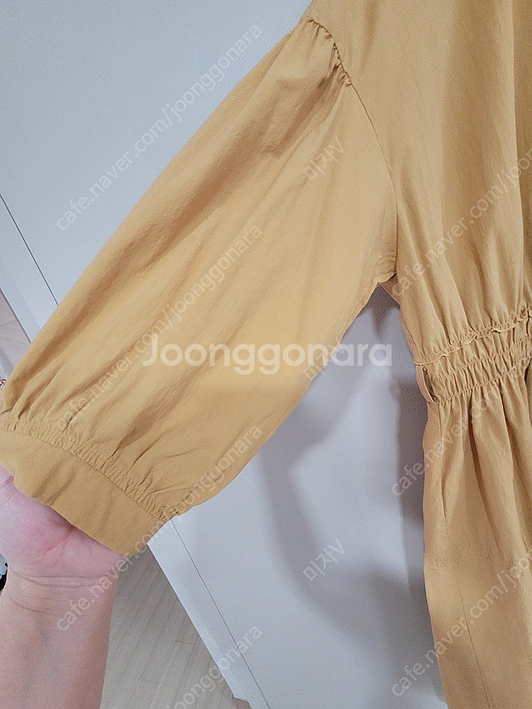 마리끌레르 원피스 /미크베 린넨 원피스//한섬 타임 마...--3
