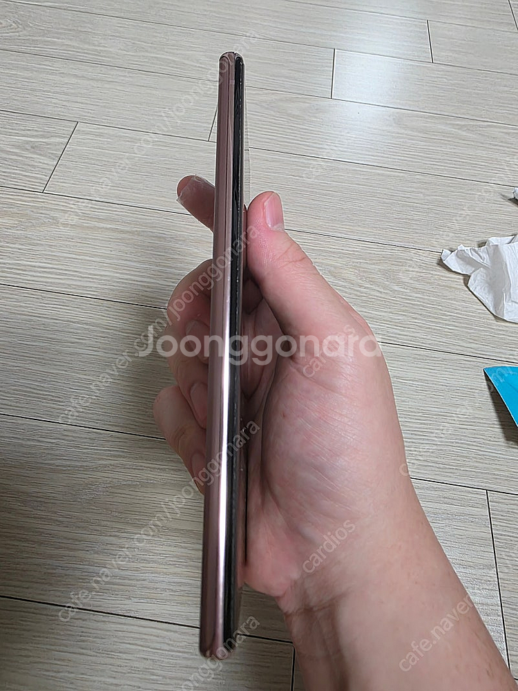 갤럭시노트20울트라 256G 미스틱브론즈(SKT) 공기계 특A급--4