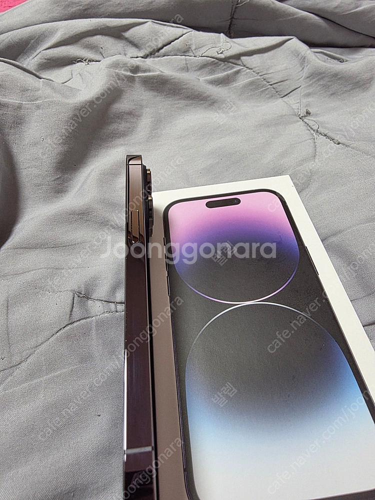 아이폰14pro 프로 256g 딥퍼플 팝니다--5